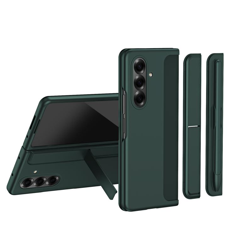2-in-1 Hard PC Folding Phone Case with Holder Pen Slot, For Galaxy Z Fold8 Ultra 5G
