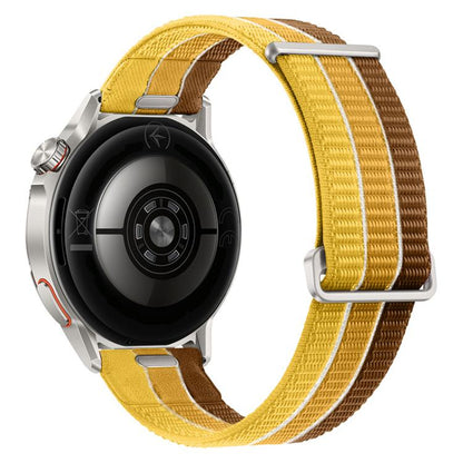 Quick Release Press Button Two Section Breathable Nylon Loop Watch Band, 18mm, 20mm, 22mm