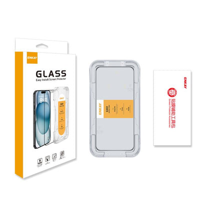 ENKAY Easy Install High Alumina Silicon Full Glass Film, For Tecno Camon 50 4G