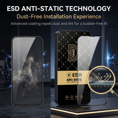 25pcs Royal Diamond Anti-Static Screen-Printed HD Tempered Glass Film, For Nothing Phone 4a Pro, For Nothing Phone 4a, For Nothing Phone 3a, For Nothing Phone 3a Pro