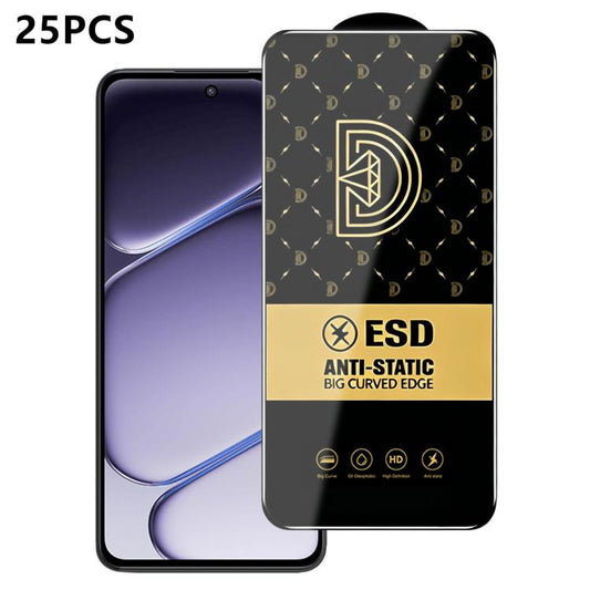25pcs Royal Diamond Anti-Static Screen-Printed HD Tempered Glass Film, For OnePlus Nord CE6 Lite, For OnePlus Nord CE6, For OnePlus Ace 6 Ultra, For OnePlus Nord 6, For OnePlus Turbo 6V, For OnePlus Turbo 6, For OnePlus Ace 6T, For OnePlus 15R         ...