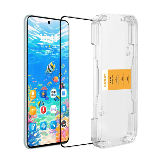 ENKAY Easy Install 0.18mm High Alumina Silicon Full Glass Film, Support Ultrasonic Unlock, For Google Pixel 11, For Google Pixel 11 Pro