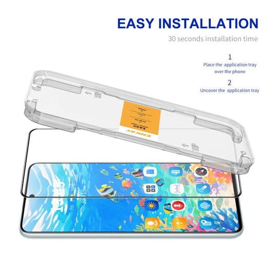 ENKAY Easy Install 0.18mm High Alumina Silicon Full Glass Film, Support Ultrasonic Unlock, For Google Pixel 11, For Google Pixel 11 Pro
