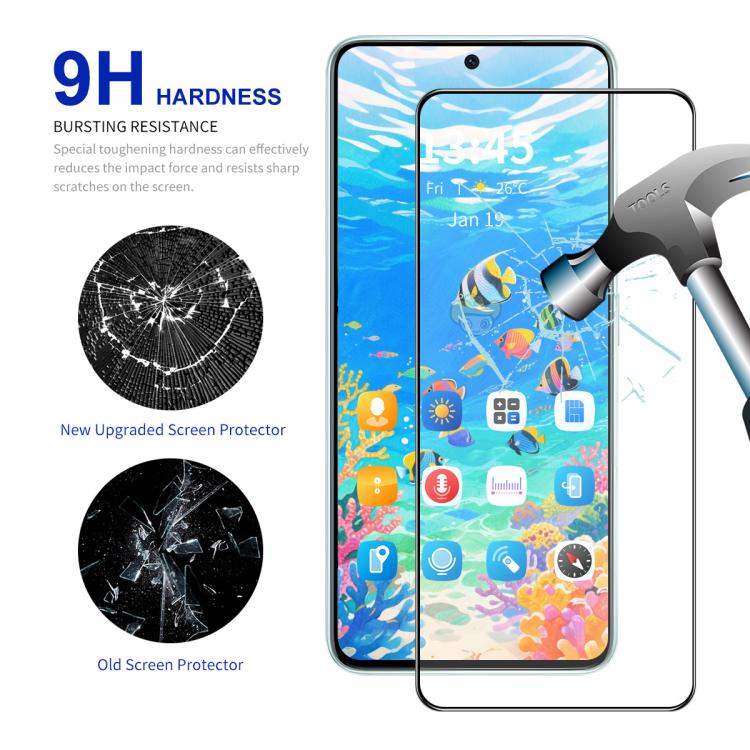 ENKAY Easy Install 0.18mm High Alumina Silicon Full Glass Film, Support Ultrasonic Unlock, For Google Pixel 11, For Google Pixel 11 Pro