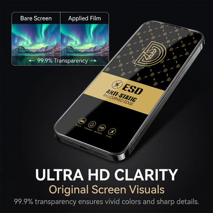 25pcs Royal Diamond Anti-Static Screen-Printed HD Tempered Glass Film, For Realme C100i 4G, For Realme C100x 4G, For Realme C100 5G, For Realme Narzo 100 Lite 5G, For Realme P4 Lite 5G, For Realme Note 80 4G, For Realme C83 5G, For Realme P4 Lite 4G   ...