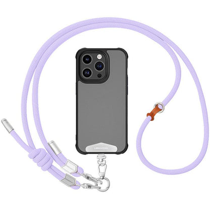 Knot Design Adjustable Double-Buckle Crossbody Phone Lanyard