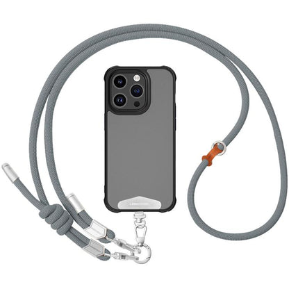 Knot Design Adjustable Double-Buckle Crossbody Phone Lanyard
