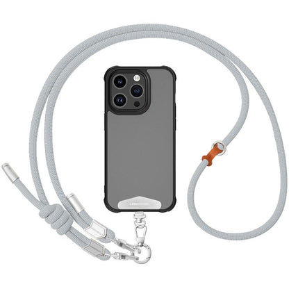 Knot Design Adjustable Double-Buckle Crossbody Phone Lanyard