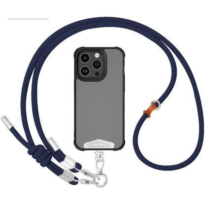 Knot Design Adjustable Double-Buckle Crossbody Phone Lanyard