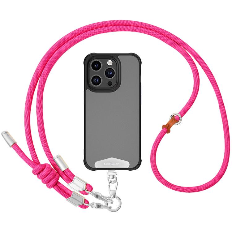 Knot Design Adjustable Double-Buckle Crossbody Phone Lanyard