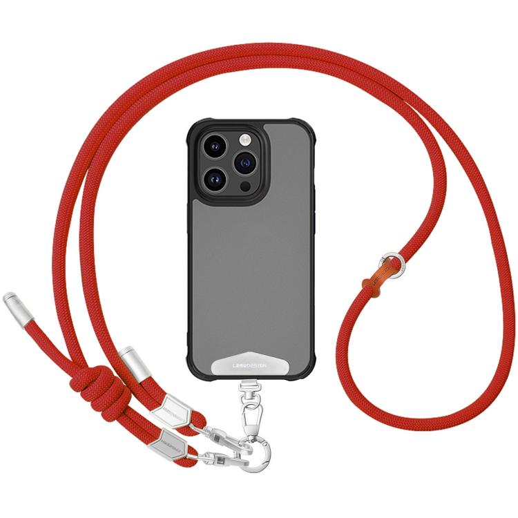 Knot Design Adjustable Double-Buckle Crossbody Phone Lanyard
