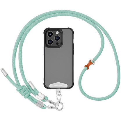 Knot Design Adjustable Double-Buckle Crossbody Phone Lanyard