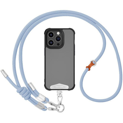 Knot Design Adjustable Double-Buckle Crossbody Phone Lanyard