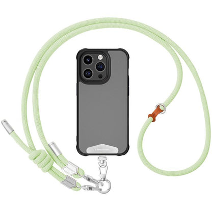 Knot Design Adjustable Double-Buckle Crossbody Phone Lanyard
