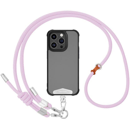 Knot Design Adjustable Double-Buckle Crossbody Phone Lanyard