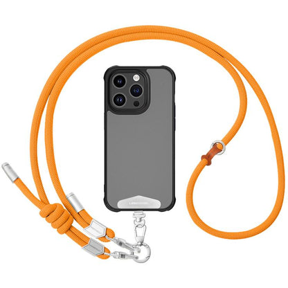 Knot Design Adjustable Double-Buckle Crossbody Phone Lanyard
