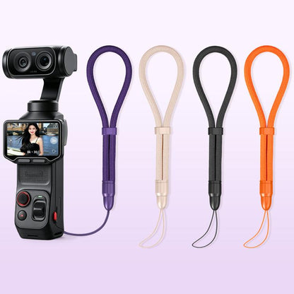 Thin-Strap Style Anti-Loss Self-Locking Adjustable Camera Wrist Lanyard
