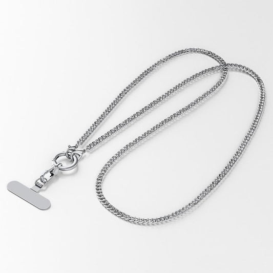 Rotatable Clasp Metal Chain Crossbody Neck Phone Lanyard