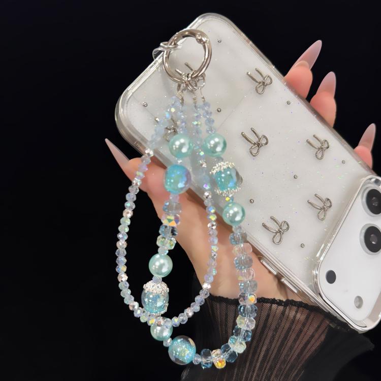 Glitter Star Double Layer Crystal Chain, Pink, Blue, Purple