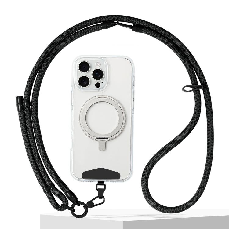 Adjustable 3-in-1 Braided Cell Phone Lanyard