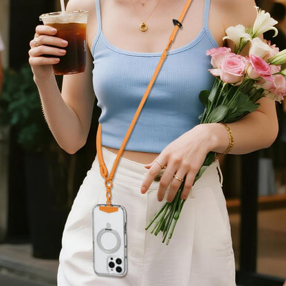 Adjustable 3-in-1 Braided Cell Phone Lanyard