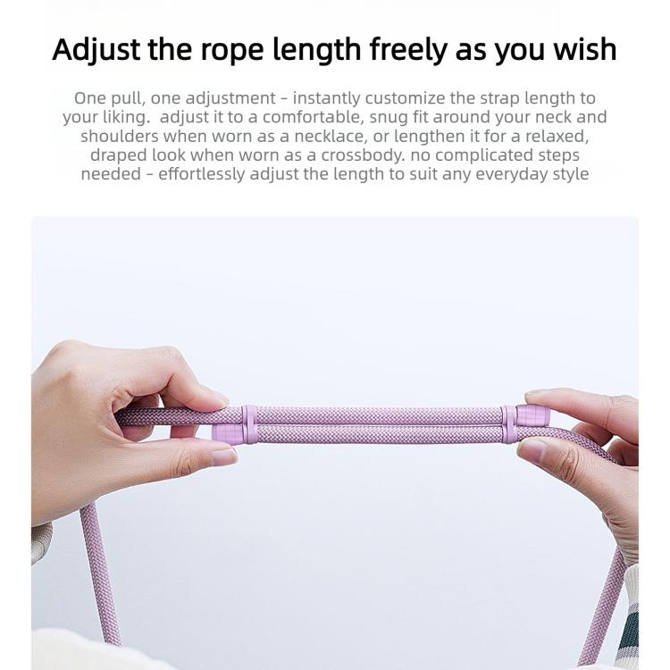 Adjustable Crossbody Neck Strap Anti-Loss Anti-Theft Cell Phone Lanyard