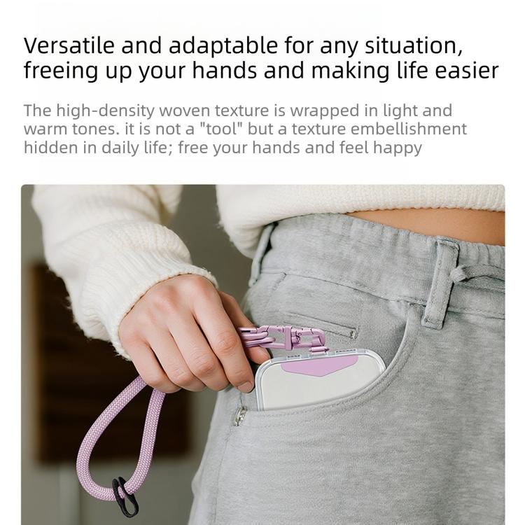 Short Wrist Strap Drop-Proof Anti-Theft Cell Phone Lanyard