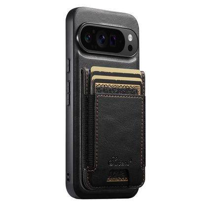 Suteni H17 Oil Eax Leather Detachable Wallet Phone Case, For Google Pixel 11 Pro XL, For Google Pixel 11, For Google Pixel 11 Pro