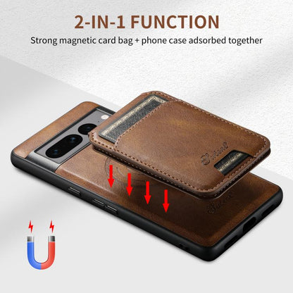 Suteni H15 Oil Eax Leather Detachable Wallet Back Phone Case, For Google Pixel 11 Pro XL, For Google Pixel 11, For Google Pixel 11 Pro