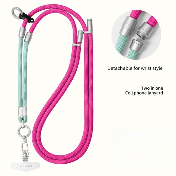Detachable Adjustable Clip-On 2-in-1 Anti-Loss Cell Phone Lanyard