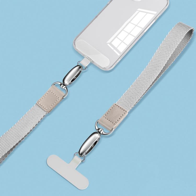 Wide-Weave Wrist Strap Shock-Resistant Cell Phone Lanyard