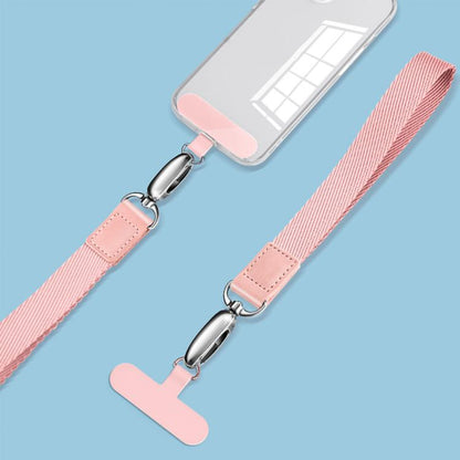 Wide-Weave Wrist Strap Shock-Resistant Cell Phone Lanyard