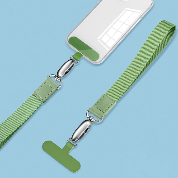 Wide-Weave Wrist Strap Shock-Resistant Cell Phone Lanyard