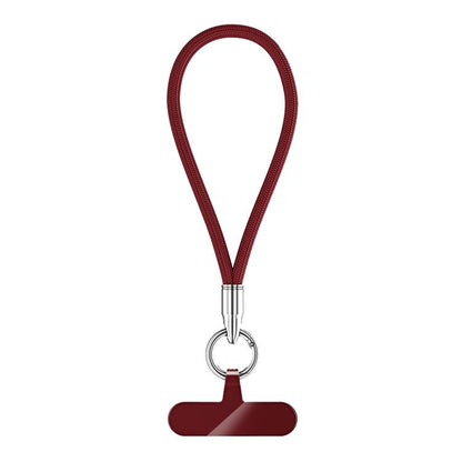 Bullet-Shaped Ring Clip Cell Phone Lanyard, 30cm Wrist Style, 90cm Neck Strap Style, 120cm Crossbody Style
