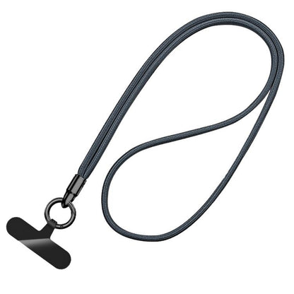 Bullet-Shaped Ring Clip Cell Phone Lanyard, 30cm Wrist Style, 90cm Neck Strap Style, 120cm Crossbody Style