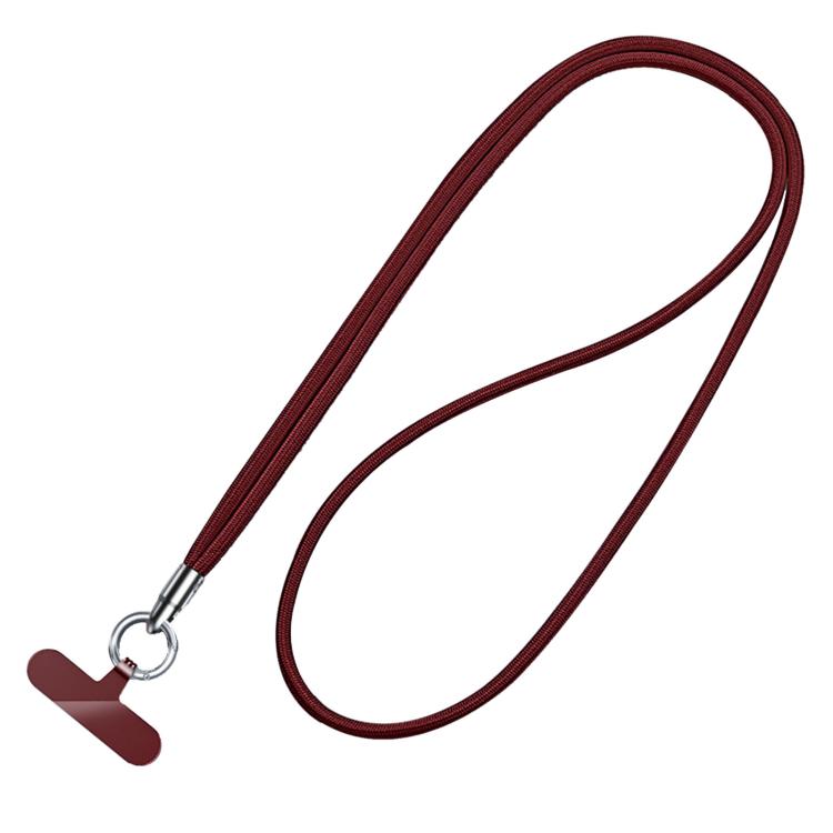 Bullet-Shaped Ring Clip Cell Phone Lanyard, 30cm Wrist Style, 90cm Neck Strap Style, 120cm Crossbody Style