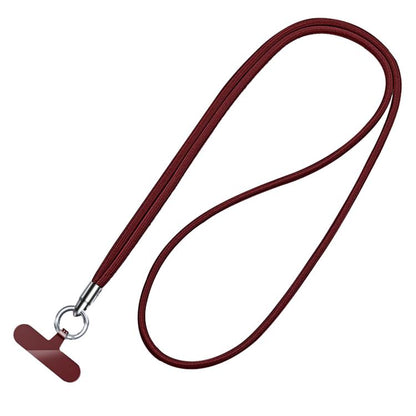 Bullet-Shaped Ring Clip Cell Phone Lanyard, 30cm Wrist Style, 90cm Neck Strap Style, 120cm Crossbody Style