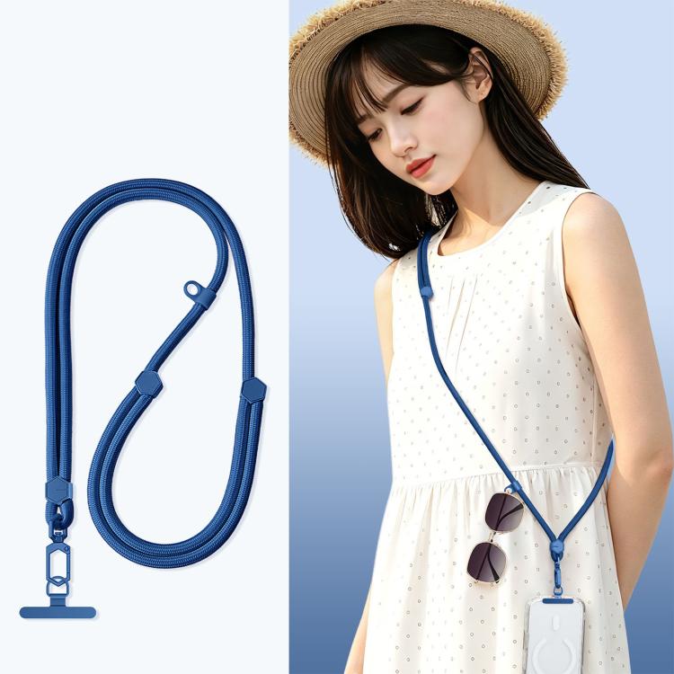 Adjustable Hexagonal Anti-Loss Cell Phone Lanyard With Silicone Loop