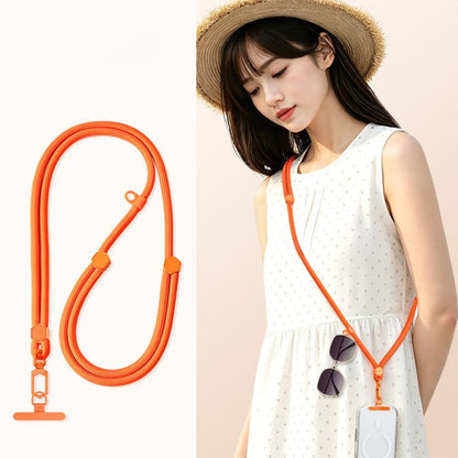 Adjustable Hexagonal Anti-Loss Cell Phone Lanyard With Silicone Loop