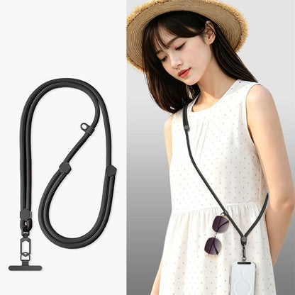Adjustable Hexagonal Anti-Loss Cell Phone Lanyard With Silicone Loop