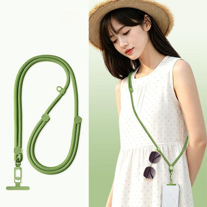 Adjustable Hexagonal Anti-Loss Cell Phone Lanyard With Silicone Loop