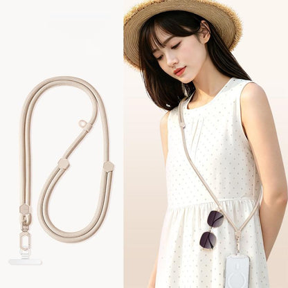 Adjustable Hexagonal Anti-Loss Cell Phone Lanyard With Silicone Loop