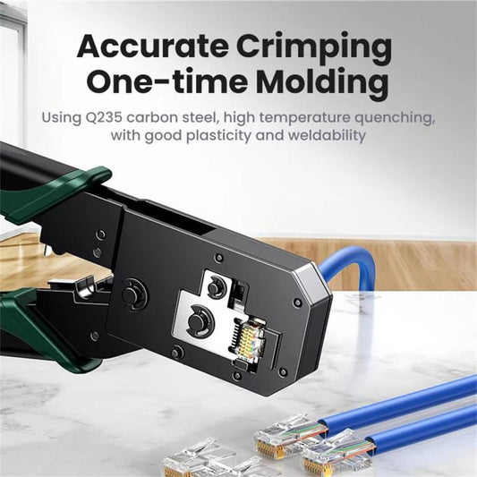 UGREEN NW136-70683 Cutter Crimping Pliers Network Crimping Tool RJ45 / RJ11 Cable Stripper