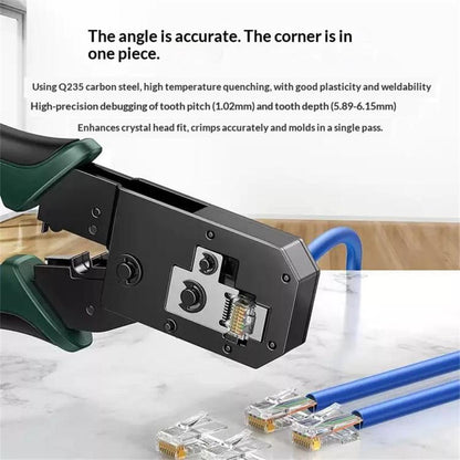 UGREEN NW136-70683 Cutter Crimping Pliers Network Crimping Tool RJ45 / RJ11 Cable Stripper