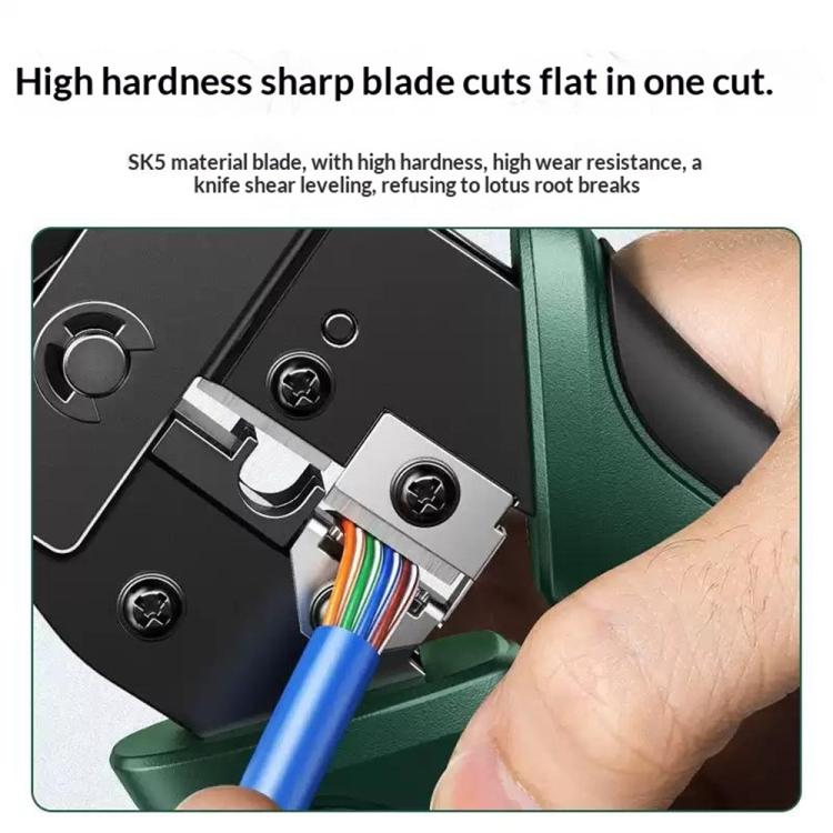 UGREEN NW136-70683 Cutter Crimping Pliers Network Crimping Tool RJ45 / RJ11 Cable Stripper