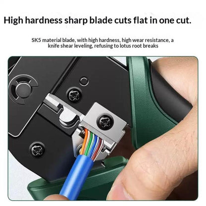 UGREEN NW136-70683 Cutter Crimping Pliers Network Crimping Tool RJ45 / RJ11 Cable Stripper