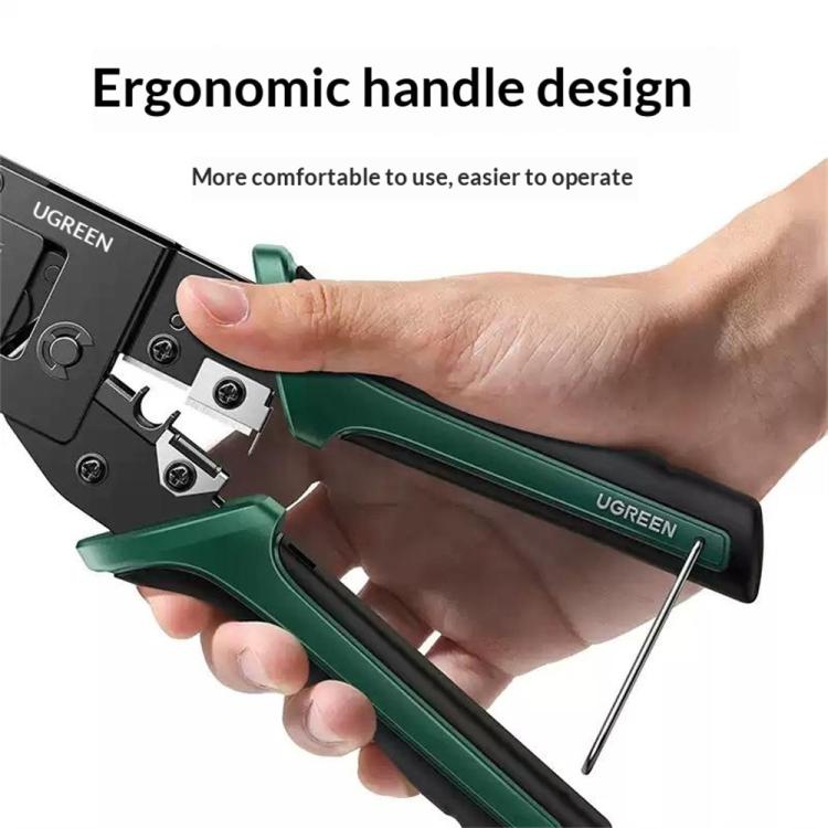 UGREEN NW136-70683 Cutter Crimping Pliers Network Crimping Tool RJ45 / RJ11 Cable Stripper