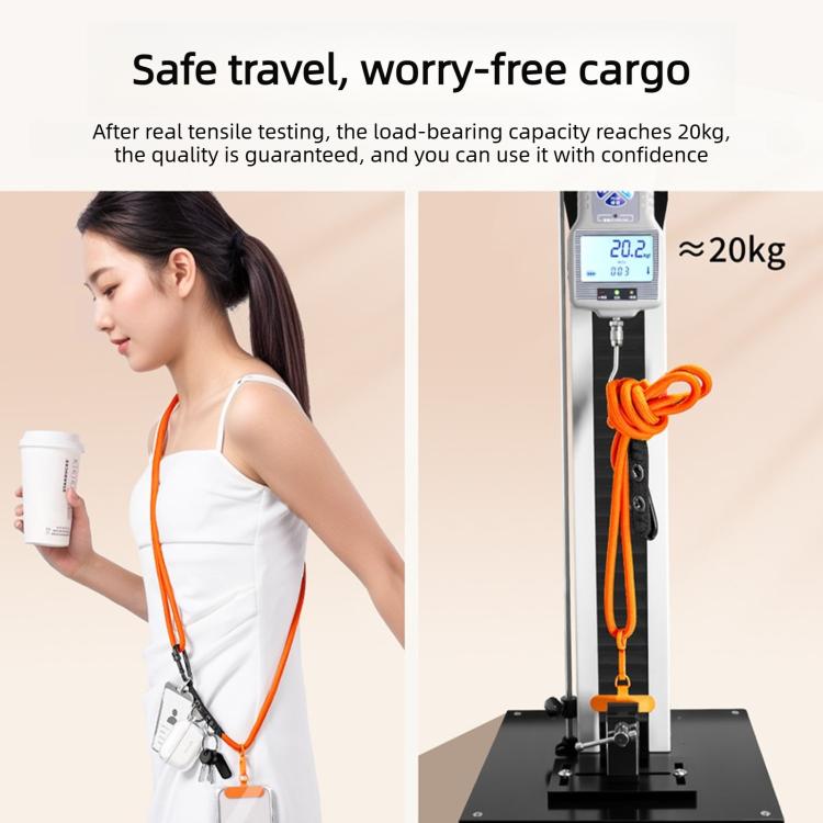 Adjustable Multifunctional Storage Cord Anti-Loss Cell Phone Lanyard