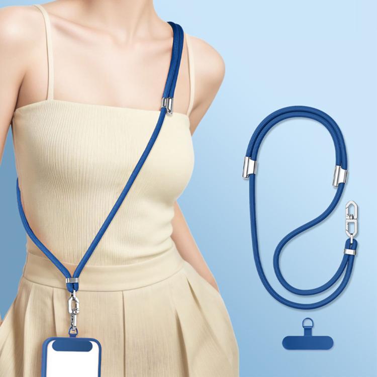 Adjustable Diamond-Shaped Double-Clip Tangle-Free Cell Phone Lanyard