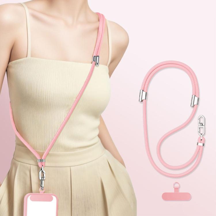 Adjustable Diamond-Shaped Double-Clip Tangle-Free Cell Phone Lanyard